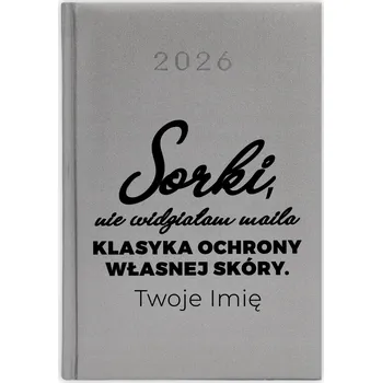 Kalendář Knižkový kalendář 2026 A5 stříbrný