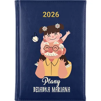 Kalendář Knižní kalendář 2026 A5 modrý