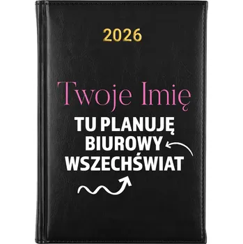 Kalendář Knižkový kalendář 2026 A5 černý