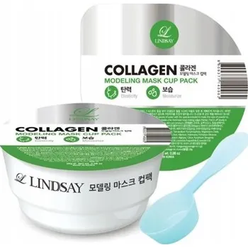 Pleťová maska LINDSAY Modelovací maska v kelímku - Kolagen