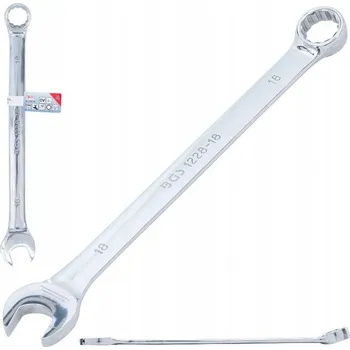 Klíč Očkoplochý klíč prodloužený 18 mm, BGS 1228-18