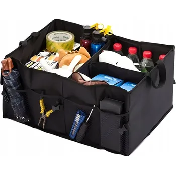 Organizér do auta ORGANIZÉR DO KUFRU AUTA VELKÝ SKLÁDACÍ AUTO TAŠKA BOX