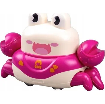 Hračka pro nejmenší Hračka pro děti Krab - růžová