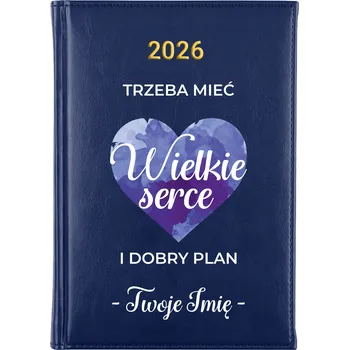 Kalendář Knižní kalendář 2026 A5 modrý
