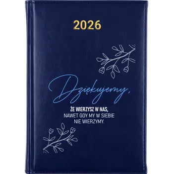 Kalendář Knižní kalendář 2026 A5 modrý