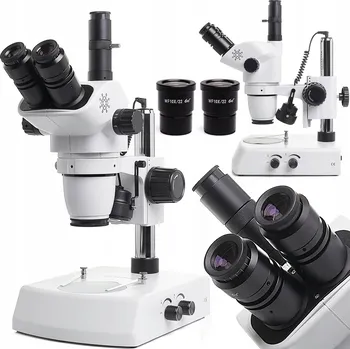 Mikroskop PROFESIONÁLNÍ OPTICKÝ STEREO MIKROSKOP TECHREBAL PC6745 S OKULÁREM