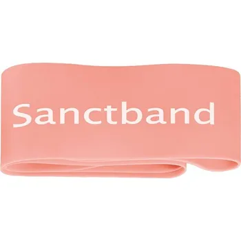 Cvičební pás Mini Band | Odporový pás Sanctband růžový slabá