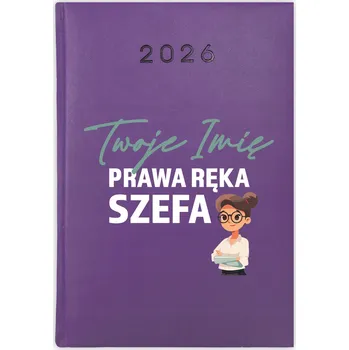 Kalendář Knihový kalendář 2026 A5 fialový