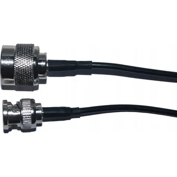 Elektrická zásuvka Anténní kabel PAV Kabel zástrčka N/zásuvka BNC RG174 10 m