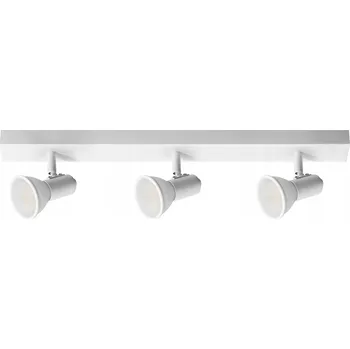 Nástěnné svítidlo Adviti Nástěnné stropní svítidlo RIO 3x GU10 3x60W IP20 Bílá