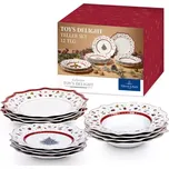 Villeroy & Boch Toy´s Delight vánoční sada talířů, 12 ks