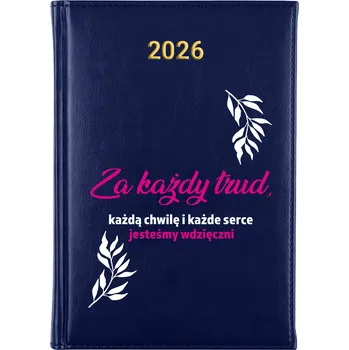 Kalendář Knižní kalendář 2026 A5 modrý