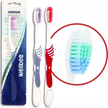 Elektrický zubní kartáček WELLBEE Zubní kartáček Medium