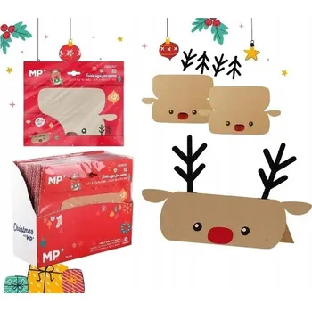 Vánoce Vánoční jmenovka na stůl sob. MP Main Paper