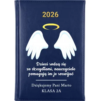 Kalendář Knižní kalendář 2026 A5 modrý