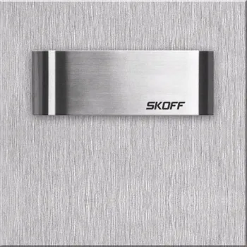 Nástěnné svítidlo Schodišťové svítidlo SKOFF 0,8 W stříbrné 7,3 cm LED