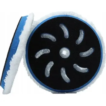 Lešticí kotouč Lešticí kotouč Houbička lešticí z mikrovlákna 125 mm pro zapracování vosků a past