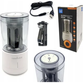 Ořezávátko Elektrické ořezávátko s frézou bílé 8009 TENWIN