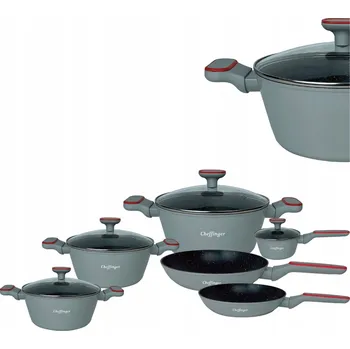 Sada nádobí Sada Hrnců Cheffinger , sada plynových pánví, 10dílná