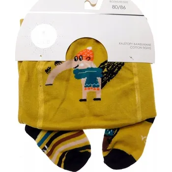 Dětské bavlna punčocháče YOCLUB modré, velikost 86