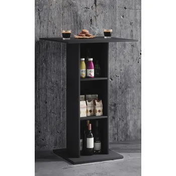 Barový stolek VCM Barový stůl Standos, černý 487563