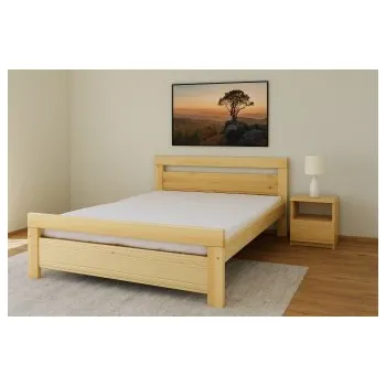 Postel Postel z masivu borovice 3,5 cm Nova 180x200 cm + rošt ZDARMA