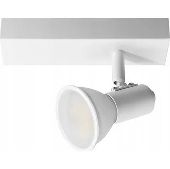 Adviti Nástěnné Svítidlo Kinkiet Stropní Svítidlo RIO SP 1 GU10 60W IP20 Bílá (Bílé)