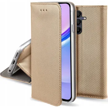 Pouzdro na mobilní telefon Flipové pouzdro Hero Case pro Samsung Galaxy A15 5G, zlaté