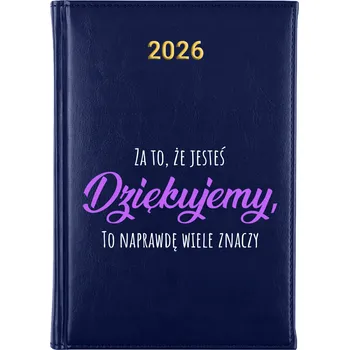 Kalendář Knižní kalendář 2026 A5 modrý