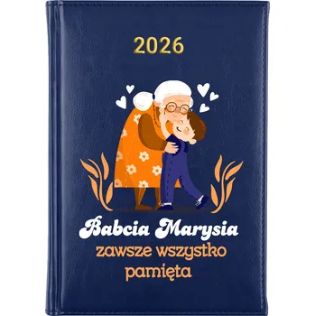 Kalendář Knižní kalendář 2026 A5 modrý