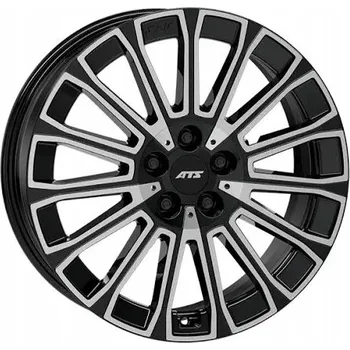 Alu kolo Hliníkový disk ATS OBSESSION ČERNÁ/LEŠTĚNÁ 7.5" x 19" 5x108 ET 48