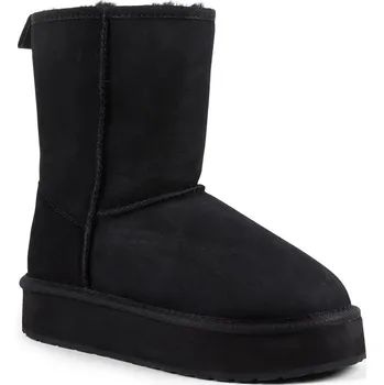 Dámská zimní obuv Dámské boty EMU Australia Stinger Lo Flatform Black