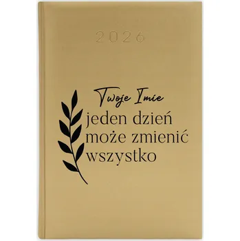 Kalendář Knižní kalendář 2026 A5 zlatý