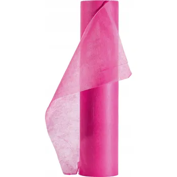 Prostěradlo NA JEDNO POUŽITÍ PROSTĚRADLO Z NETKANÉ TEXTILIE V ROLI 0,6x100m - 22 g/m2 - RŮŽOVÉ