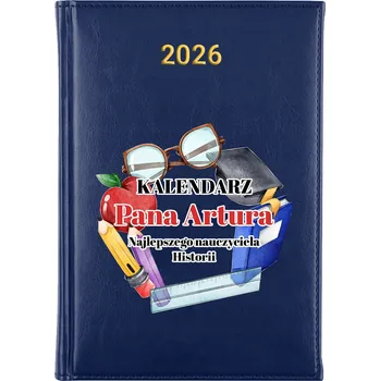 Kalendář Knižní kalendář 2026 A5 modrý