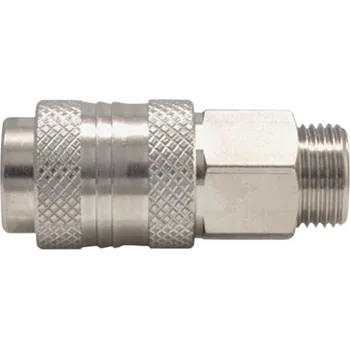 Fitinka O.M.G. Rychlospojka pozink premium - vnější závit 1,4", 3/8", 1/2" Závit: 1/4"