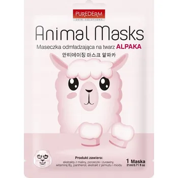 Pleťová maska Pleťová maska v plátýnku Purederm 21 ml