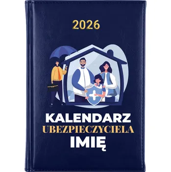 Kalendář Knižní kalendář 2026 A5 modrý