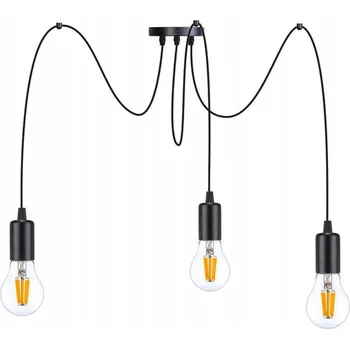 Závěsné stropní svítidlo PAJĄK 3 žárovky 3xE27 LOFT