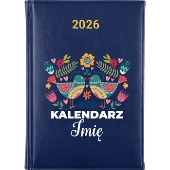Kalendář Knižní kalendář 2026 A5 modrý