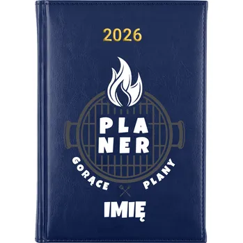 Kalendář Knižní kalendář 2026 A5 modrý