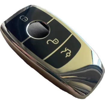 Tuning POUZDRO NA KLÍČEK MERCEDES E S C GLA A W213 W222 W205 W177 W223 3D CHROM