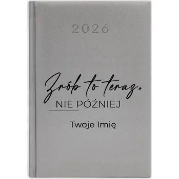 Kalendář Knižkový kalendář 2026 A5 stříbrný