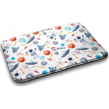 Koupelnová předložka Měkká koupelnová předložka / kobereček - Kosmické symboly