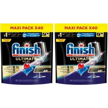 Tableta do myčky Finish Ultimate All in 1 Tablety do myčky 2x40 = 80 ks