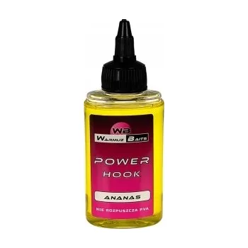 Návnadové aroma Warmuz Baits Ananas Power Hook 90ml - Ananasová posilovač návnad na háček 90ml