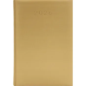 Kalendář Knižní kalendář 2026 A5 zlatý