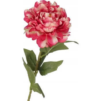 umělá květina PIVOŇKA 1 KUS PIVOŇKA VELKÉ SATÉNOVÉ UMĚLÉ UMĚLÉ KVĚTY 60 CM