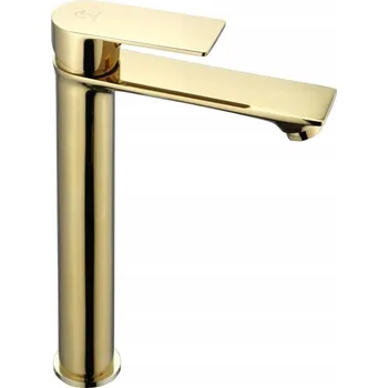 Vodovodní baterie Stojánková umyvadlová baterie Sea-Horse MUSO zlatá