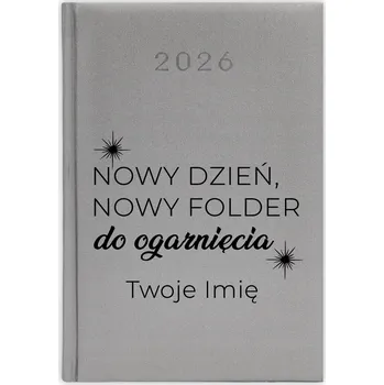Kalendář Knižkový kalendář 2026 A5 stříbrný